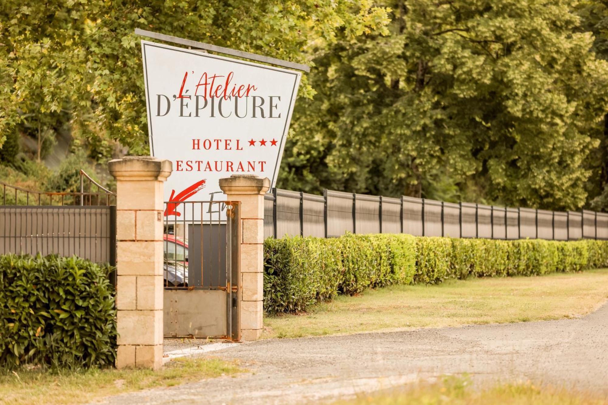 Boutique-Hotel Restaurant L'Atelier D'Epicure Logis Castels Exteriér fotografie
